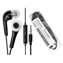 Słuchawki + mikrofon Samsung EHS64AVFBE 3.5mm czarne org bulk